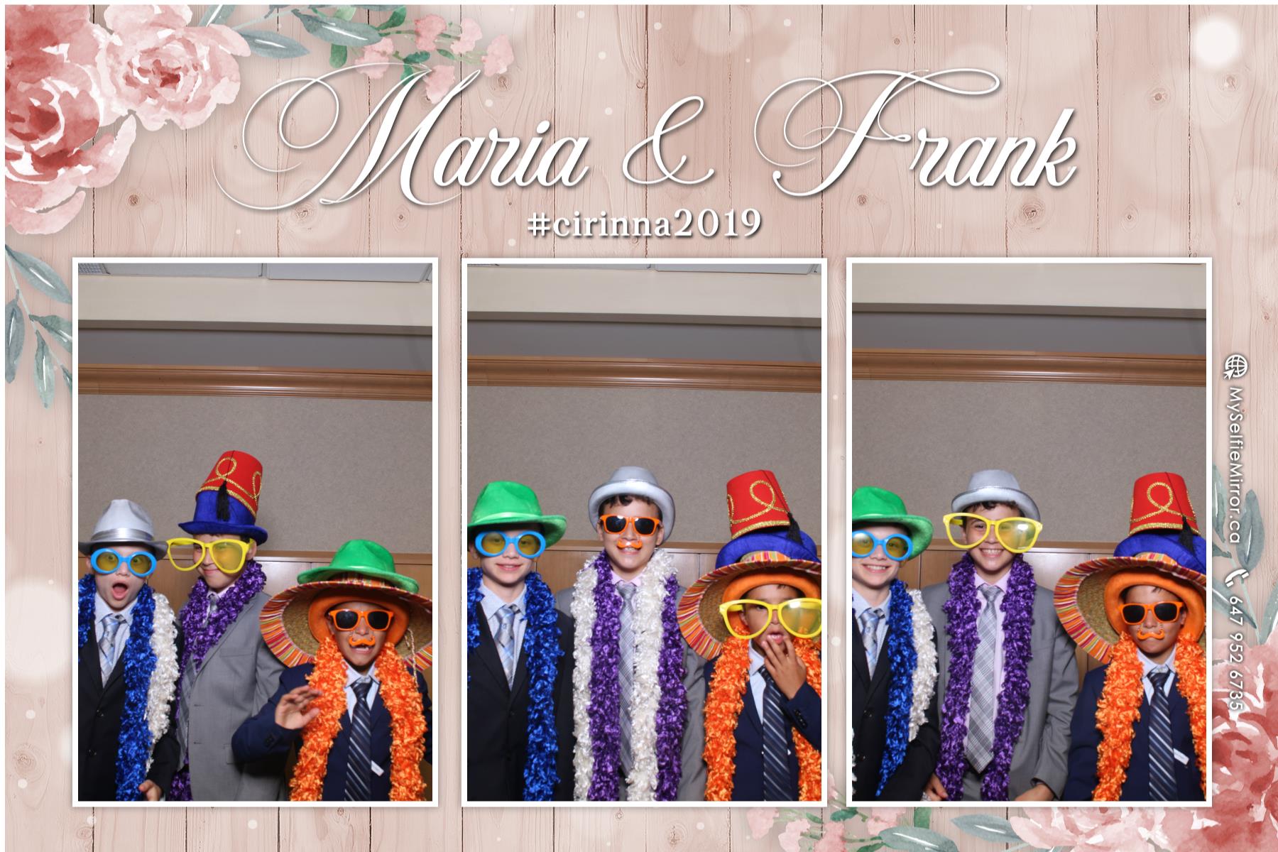 Wedding of Frank and Maria  | View more photos from the event at gallery.myselfiemirror.ca/u/romanmyselfiemirrorca/Wedding-of-Frank-and-Maria